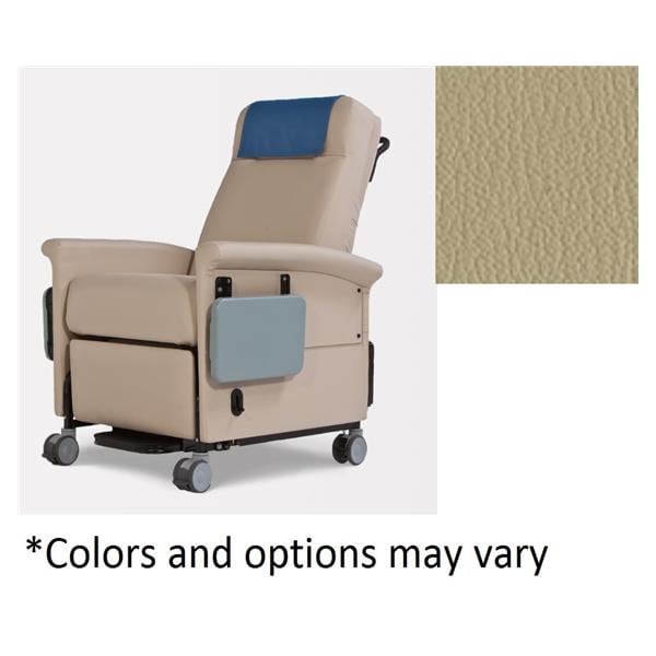 Ascent XL 66 Series Medical Recliner Powder-Coated Steel Frame 500 Lb Natural Ea