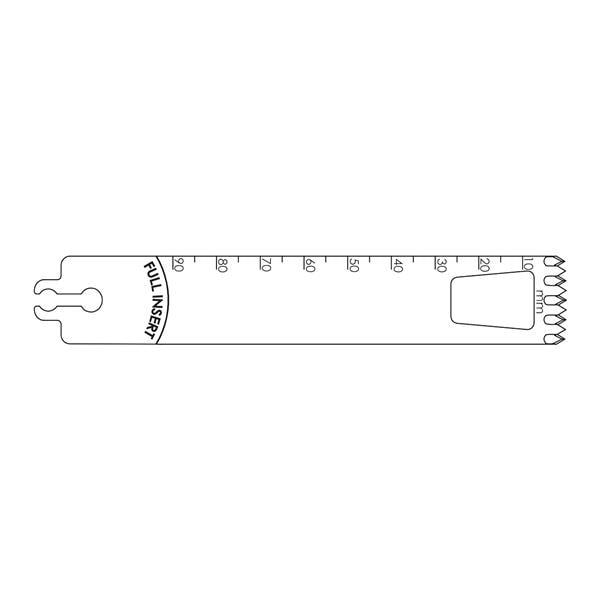 Blade Bone Saw 90x19mm Sagittal/Occipital Large Ea