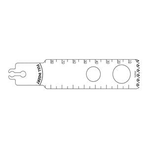 Blade Bone Saw 85x25mm Sagittal Large Ea