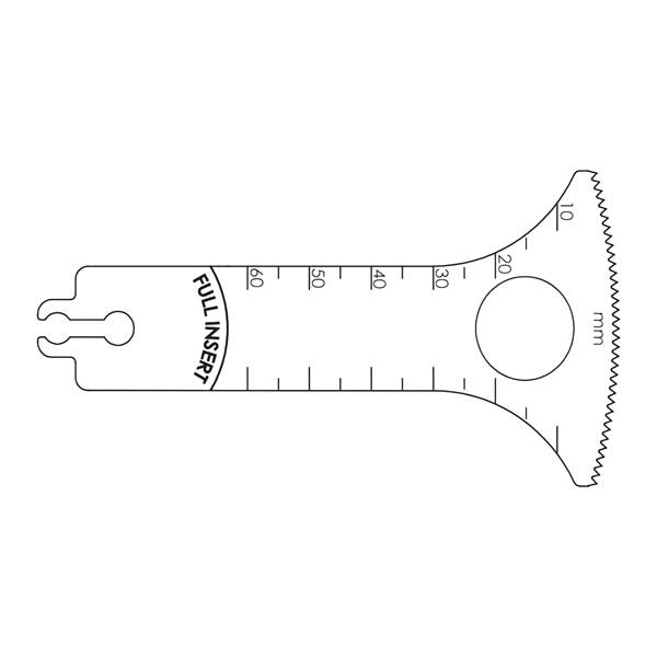 Blade Bone Saw 60x48.5mm Sagittal Large Ea