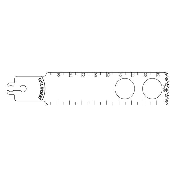 Blade Bone Saw 95x25mm Sagittal Large Ea