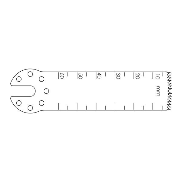 Blade Bone Saw 60.0x19.5mm Large Ea