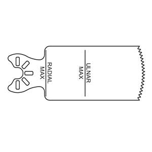 Blade Bone Saw 41.0x19.5mm Sagittal Small Ea
