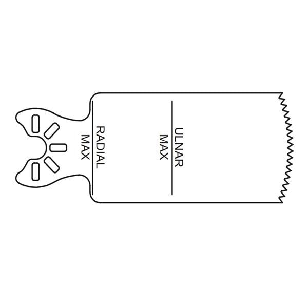Blade Bone Saw 41.0x19.5mm Sagittal Small Ea