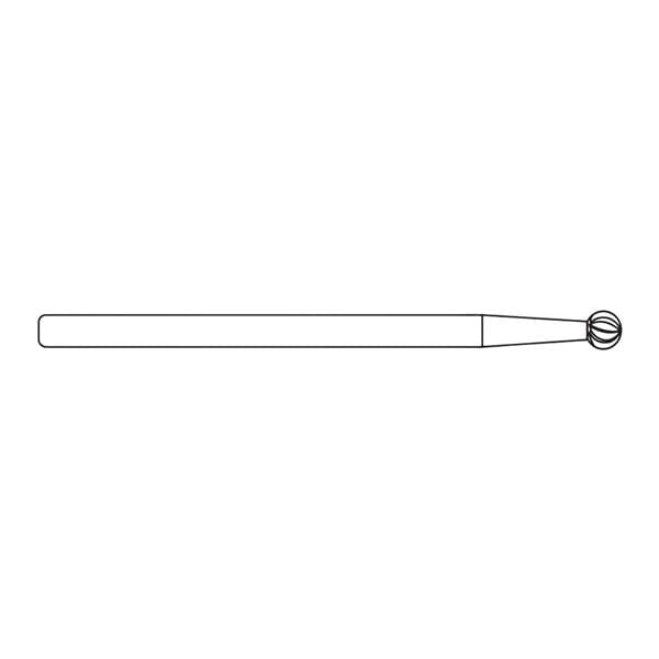 Micro Bur Bone 3.0mm Round Ea