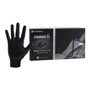 Carbon Air Nitrile Glove Gloves X-Small Black Non-Sterile