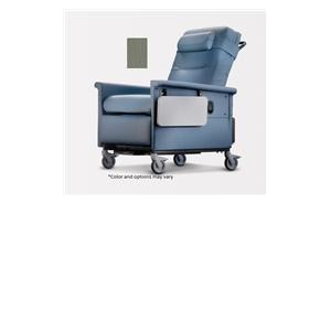 Bariatric Recliner All Steel 500lb Power Gray Ea