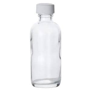 Boston Round Bottle Soda-Lime Glass 60mL 2 oz 24/Ca