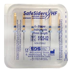 Safesider HF Shaping Rotary Instrument 25 mm Size #30 Nickel Titanium 0.02 6/Pk