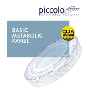 Piccolo Xpress Basic Metabolic Panel Reagent Disc CLIA Waived 10/Bx