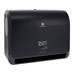 Pacific Blue Ultra Automatic Towel Dispenser Black Plastic Ea