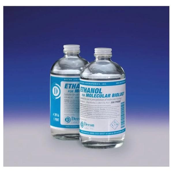 Ethanol Molecular Bio Grade 1pt Glass Bottle Ea