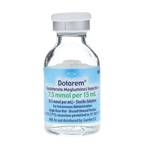 Dotarem Injection 0.5mmol/mL SDV 15mL 10/Ca