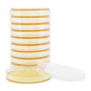 Tryptic Soy Agar Contact Plate With Lecithin and Tween 80 27mL 15x100mm 10/Pk