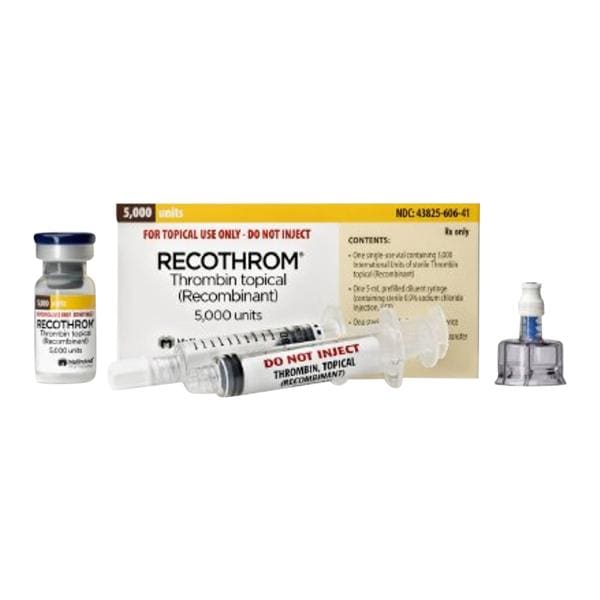 Recothrom Topical Solution 5,000U Vial 1/Bx