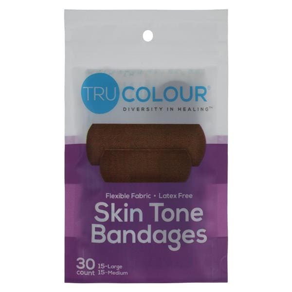 Bandage Cotton/Fabric Large Dark Brown/Black Sterile 30/Bg