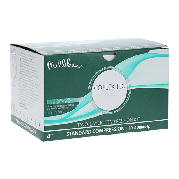 CoFlex TLC Compression Bandage Foam/Elastic 3" Tan/White 8/Ca