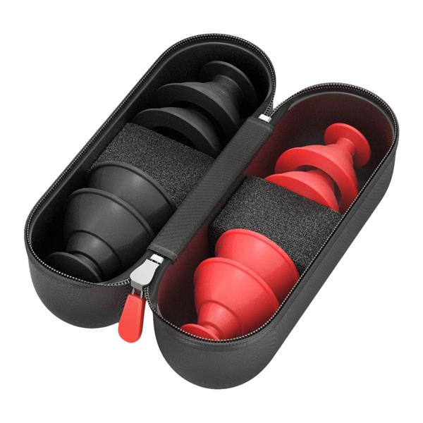 Rock Pods Cupping Set Red/Black Silicone With EVA Carrying Case