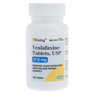 Venlafaxine HCl Tablets 37.5mg Bottle 100/Bottle Each