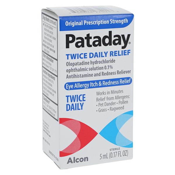 Pataday Twice Daily Relief Allergy 5mL/Bt, 24 BT/CA