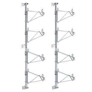 Super Erecta Shelf Bracket Chrome Ea