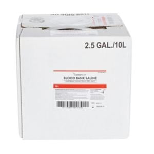 Blood Bank Saline Diluent 4x4L For Laboratory Use Only Cubitainer 4/Ca