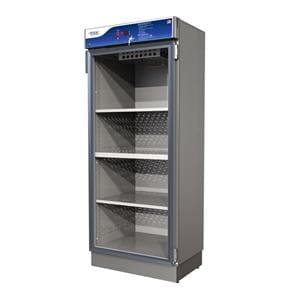 D-Series Warmer Cabinet Silver Single Chamber Mobile Base 90-160F 15.6 Cu Ft