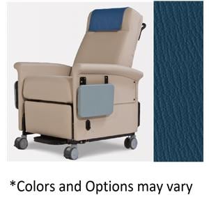 Ascent 65 Series Patient Recliner Powder Coated Steel 300lb Pwr ClnlBl Ea