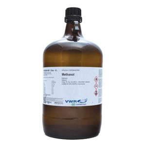 BDH Chromanorm Reagent Methanol High Purity Solvent >/= 99.8% 4L AmbrGls 4/Ca