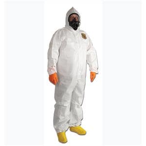 ComfortGuard Protective Coverall SMMS Fabric X-Large White 25/Ca