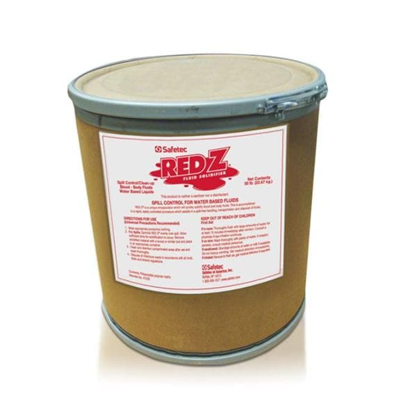 Red Z Spill Control Solidifier 50lb White Bucket Ea