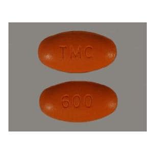 Prezista Tablets 600mg Bottle 60/Bt