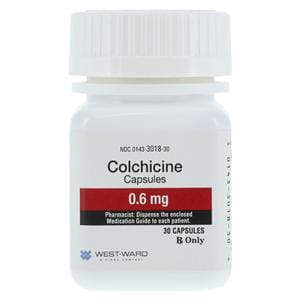 Colchicine Capsules 0.6mg Bottle 30/Bt