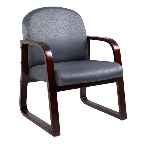 Mahogany Frame Side Chair Ea