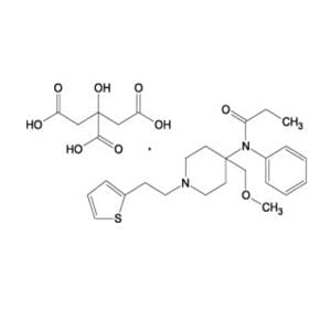 Reference Solution Sufentanil Citrate Methanol 100ug/mL f/ LC/MS & GC/MS Amp Ea