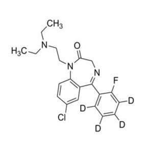 Reference Solution Flurazepam-D4 Methanol 100ug/mL For GC/MS & LC/MS Ampule Ea