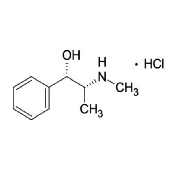 Reference Solution 1S,2R Ephedrine HCl Methanol 1mg/mL Ampule Ea