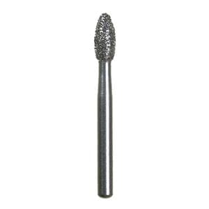 Spring Diamond Bur Single Use Friction Grip 285.5C Coarse 25/Pk