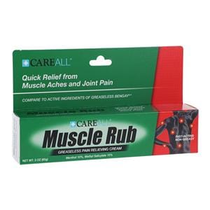 Muscle Rub Analgesic Cream 3oz/Tb, 72 TB/CA