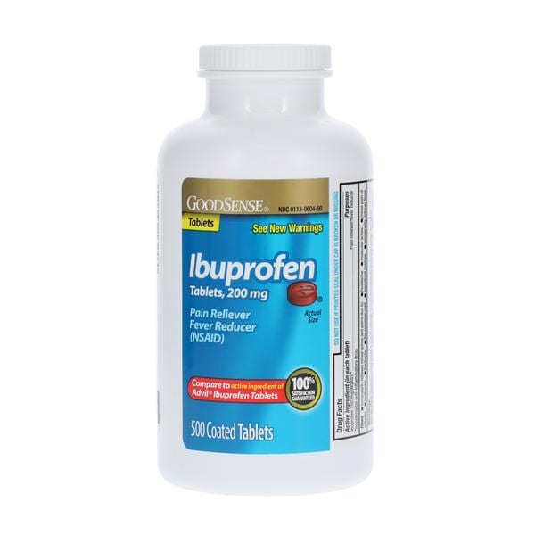 Ibuprofen Pain Relief Tablets 200mg 500/Bt