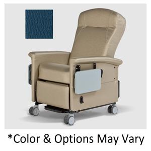 67 Series Ascent II Transport Recliner Pwd Ct Stl Frm 300 Pwr ClnlBl Ea