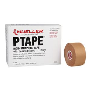 PTape Strapping Tape Rayon 1.5"x15yds Beige 6/Bx