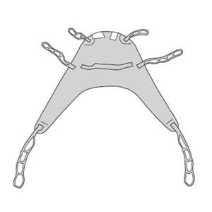 Divided Leg Sling For Patient Lift Ea