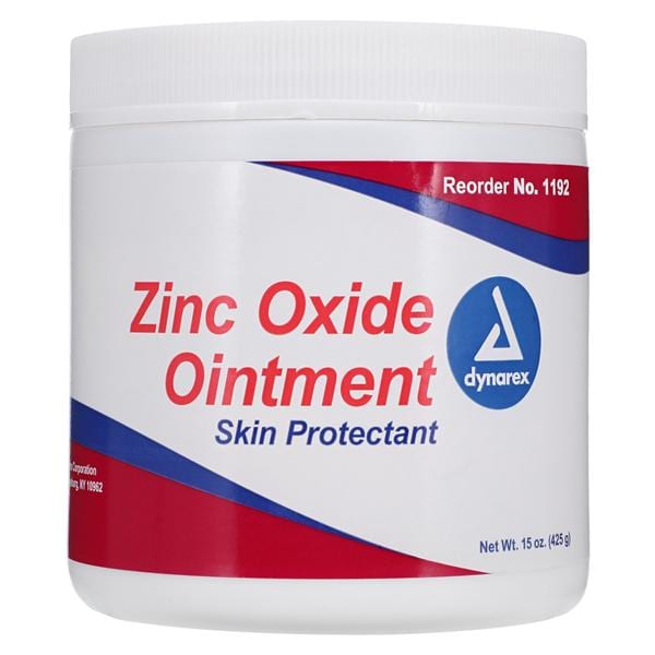 Ointment Zinc Oxide 20% Not made with natural rubber latex 15oz/Jr