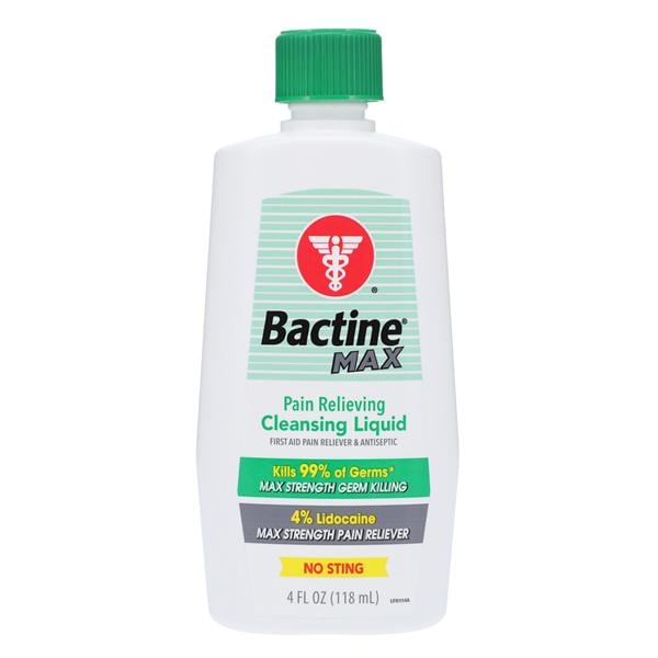 Bactine Max Liquid 4oz/Bt