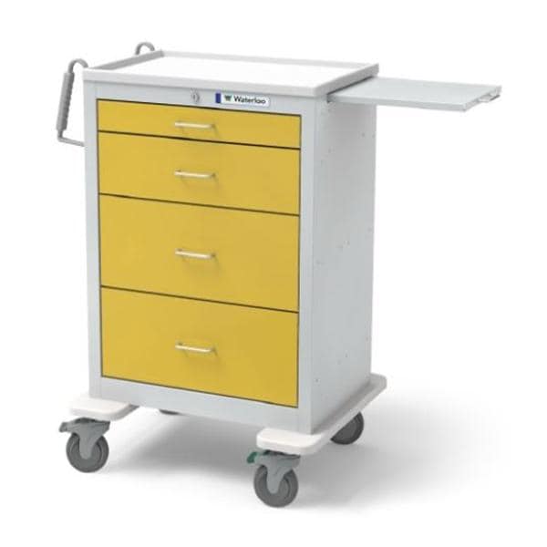 Isolation Cart 24.5x29x42" 5" Caster (4) Drawer Key Lock