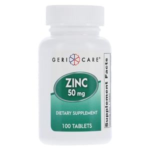 Zinc Sulfate Tablets 50mg 100/Bt