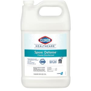 Disinfectant Surface Cleaner Spore Defense Refill Bottle Low Odor 128 oz 4/Ca