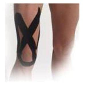 SpiderTech Kinesiology Tape Cotton 10x5.7" Black Ea