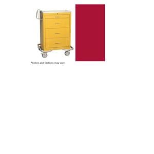 Emergency Cart (4) Caster (4) Drawer Breakaway Lock